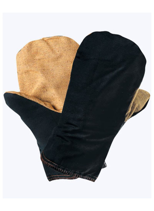 Рукавицы утепленные (2-ой ватин)+ брезентовый наладонник